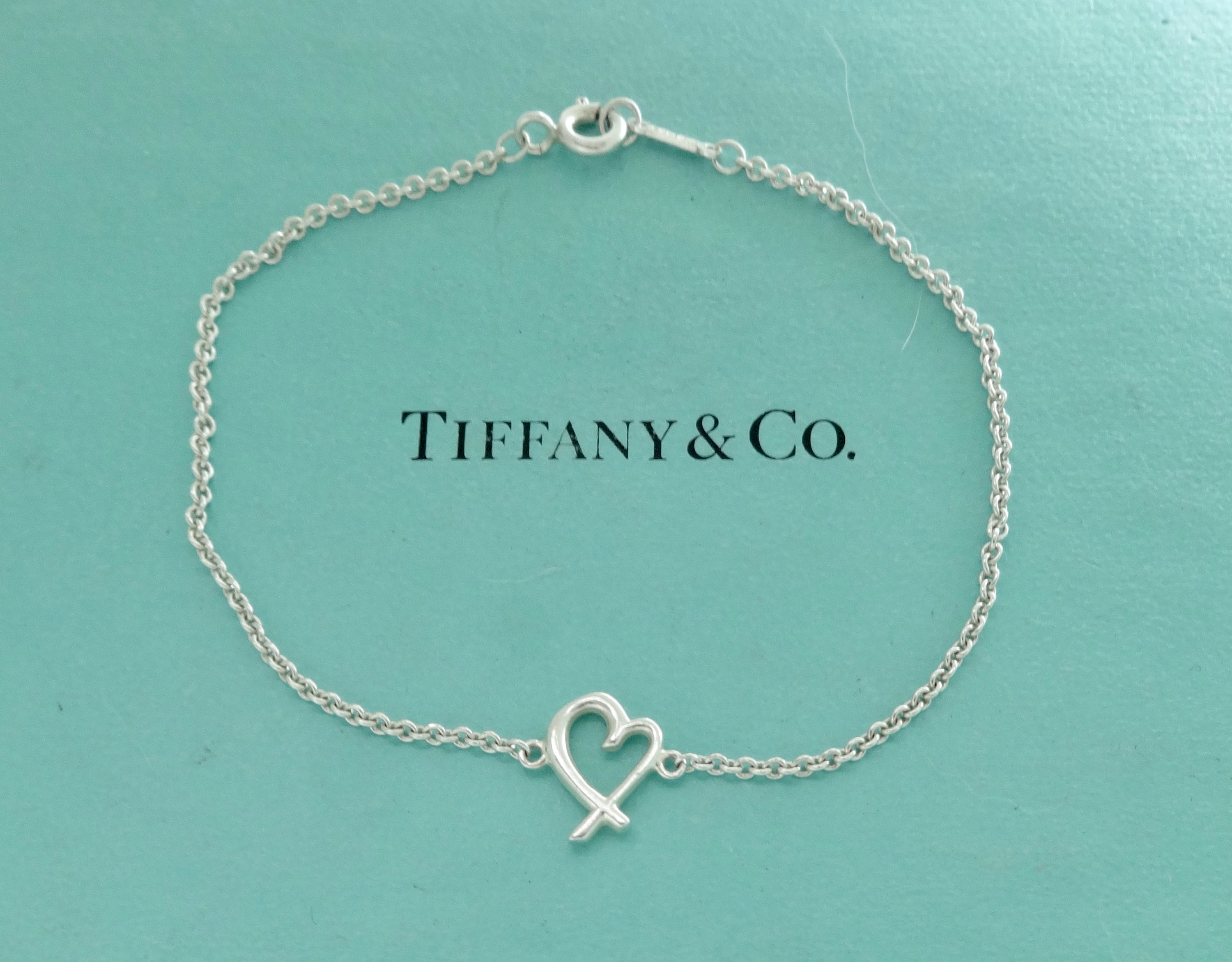 Authentic Tiffany Paloma Picasso Loving Heart Bracelet