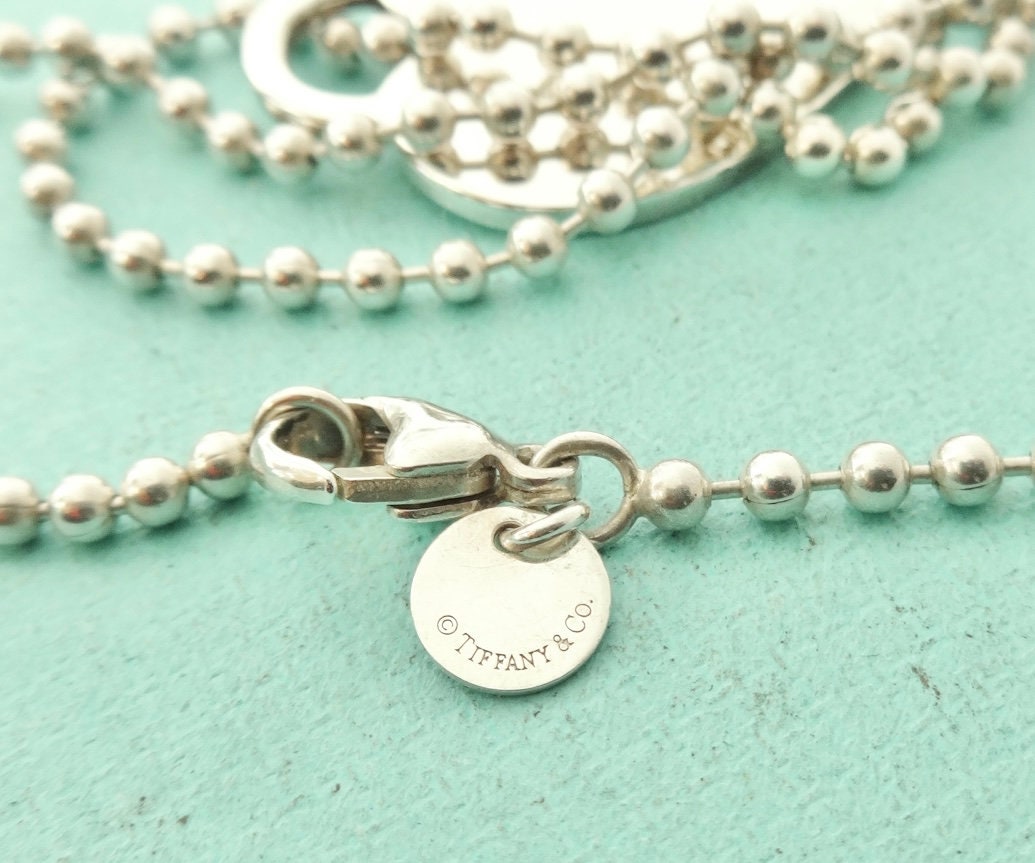 officially authorized Authentic Return to Tiffany Heart Necklace ...