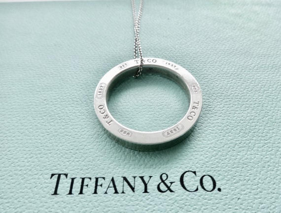tiffany and co ring necklace