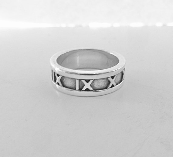 Authentic Tiffany & Co. Atlas Ring Sterling Silve… - image 4