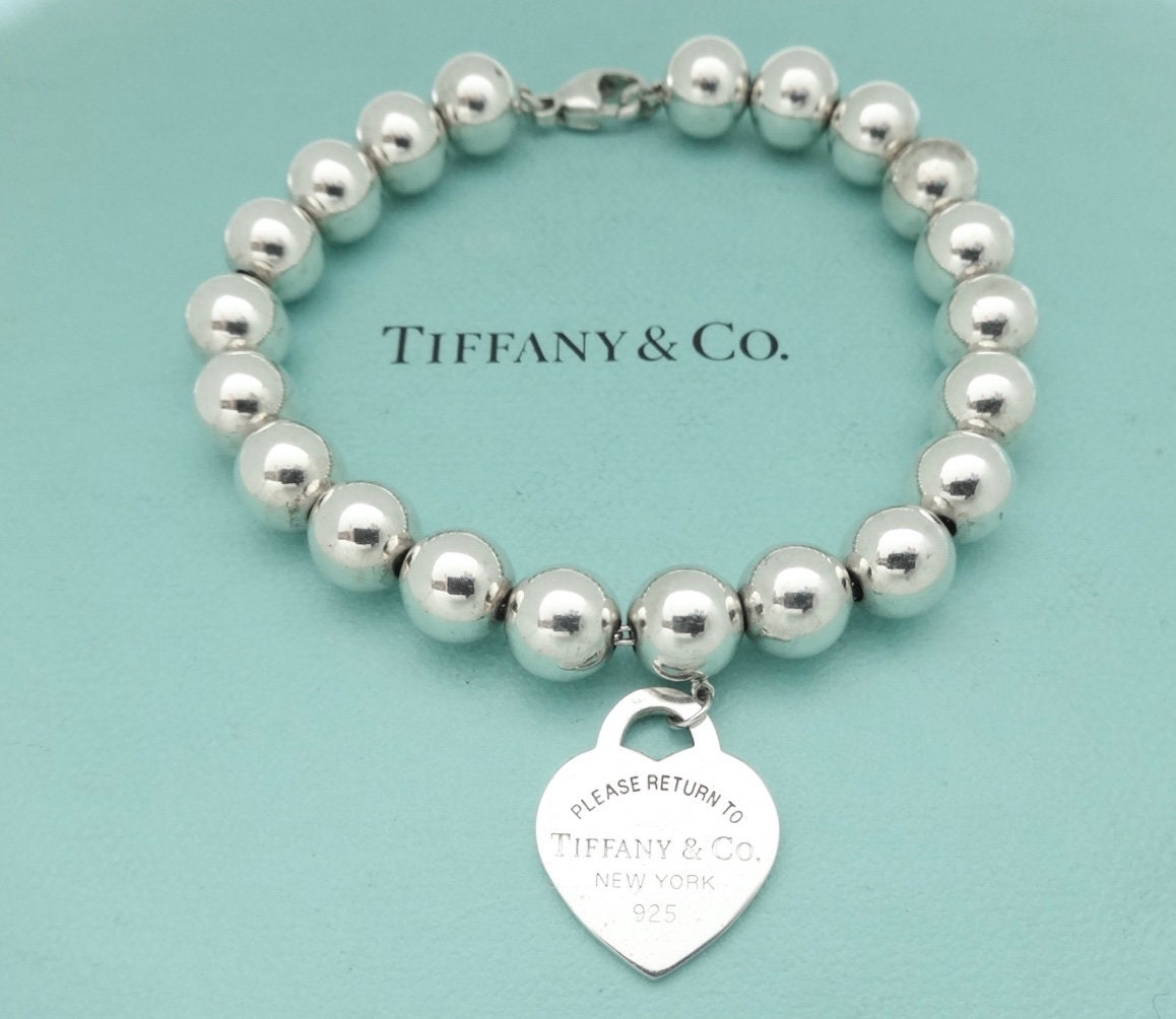 Tiffany 8mm on sale bead bracelet