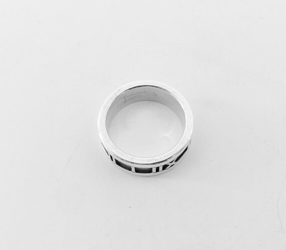 Authentic Tiffany & Co. Atlas Ring Sterling Silve… - image 5