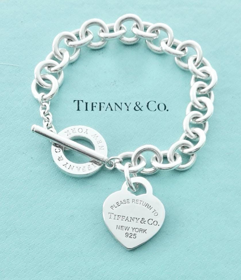 Authentic Return to Tiffany Heart Toggle Bracelet Tiffany & Co