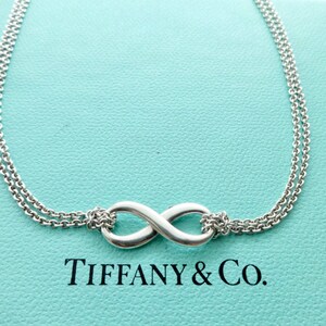 Authentic Tiffany Co. Infinity Necklace 