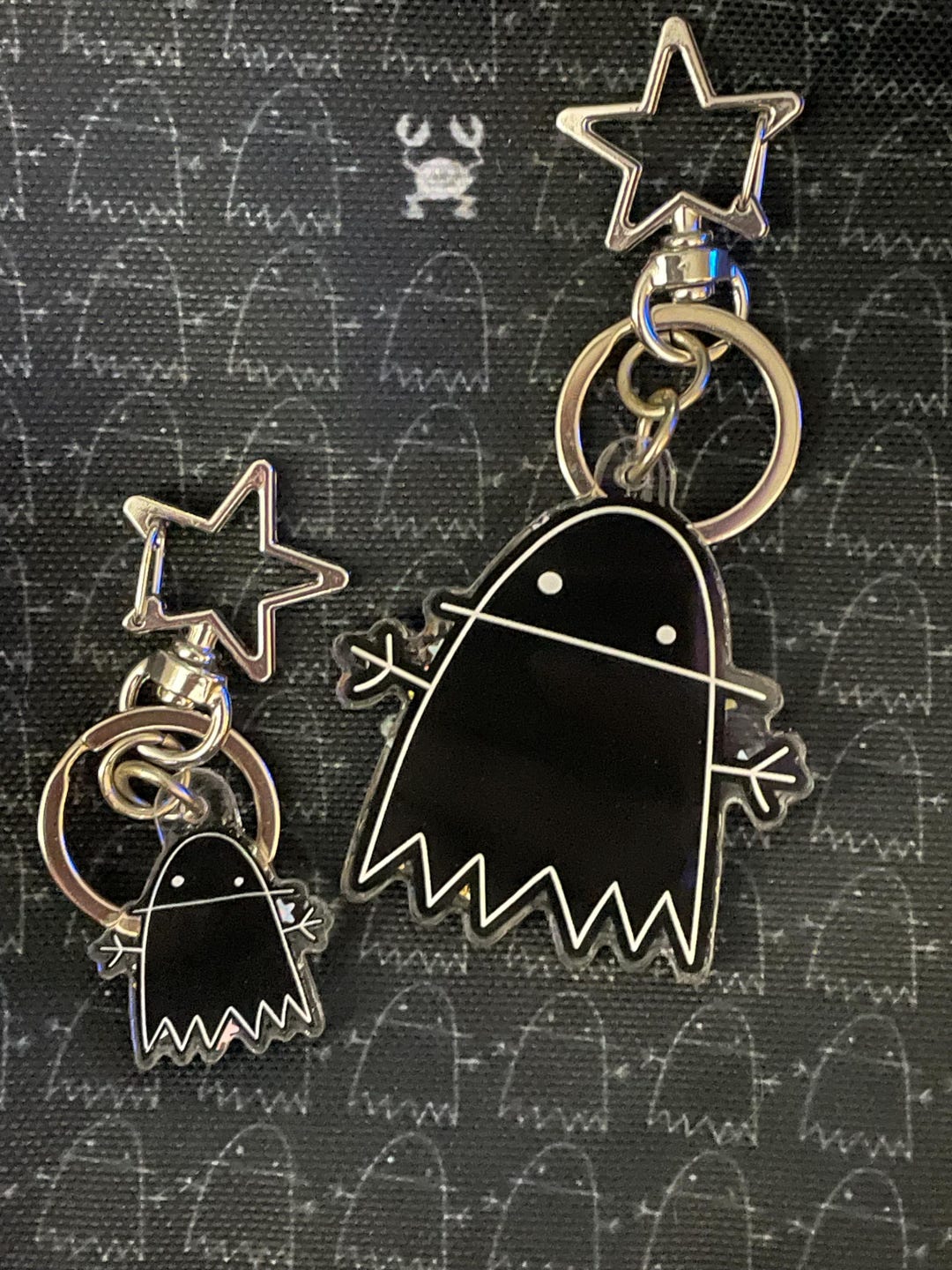 Jukebox the Ghost Acrylic Keychain Ghostie Clip “the Stars” - Etsy