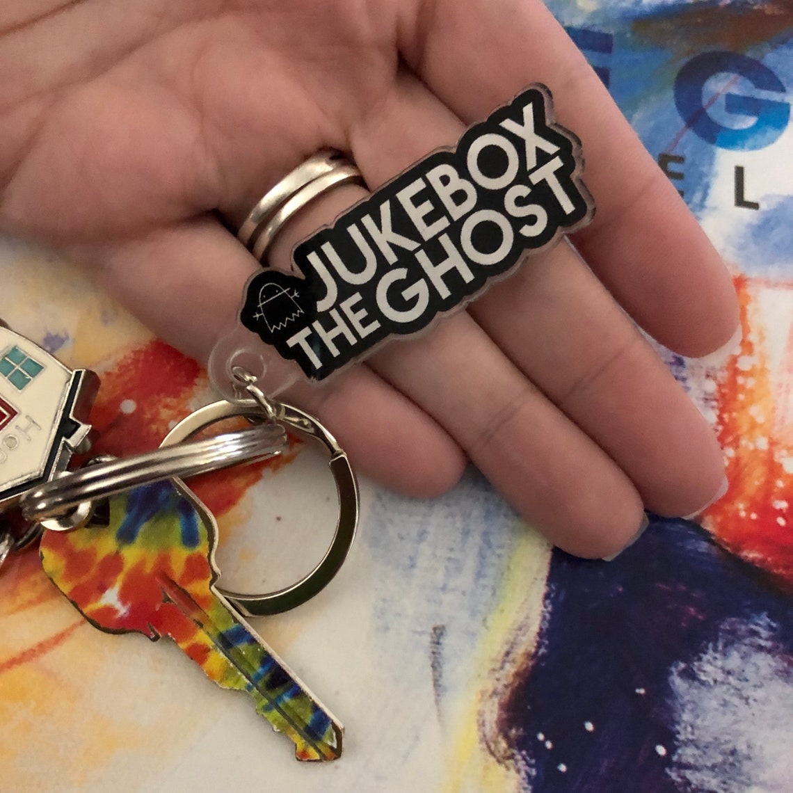 Jukebox the Ghost Acrylic Keychain - Etsy