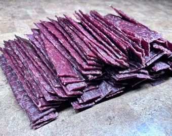 Half a pound of Hickory old 'Slim Jim' style beef Jerky