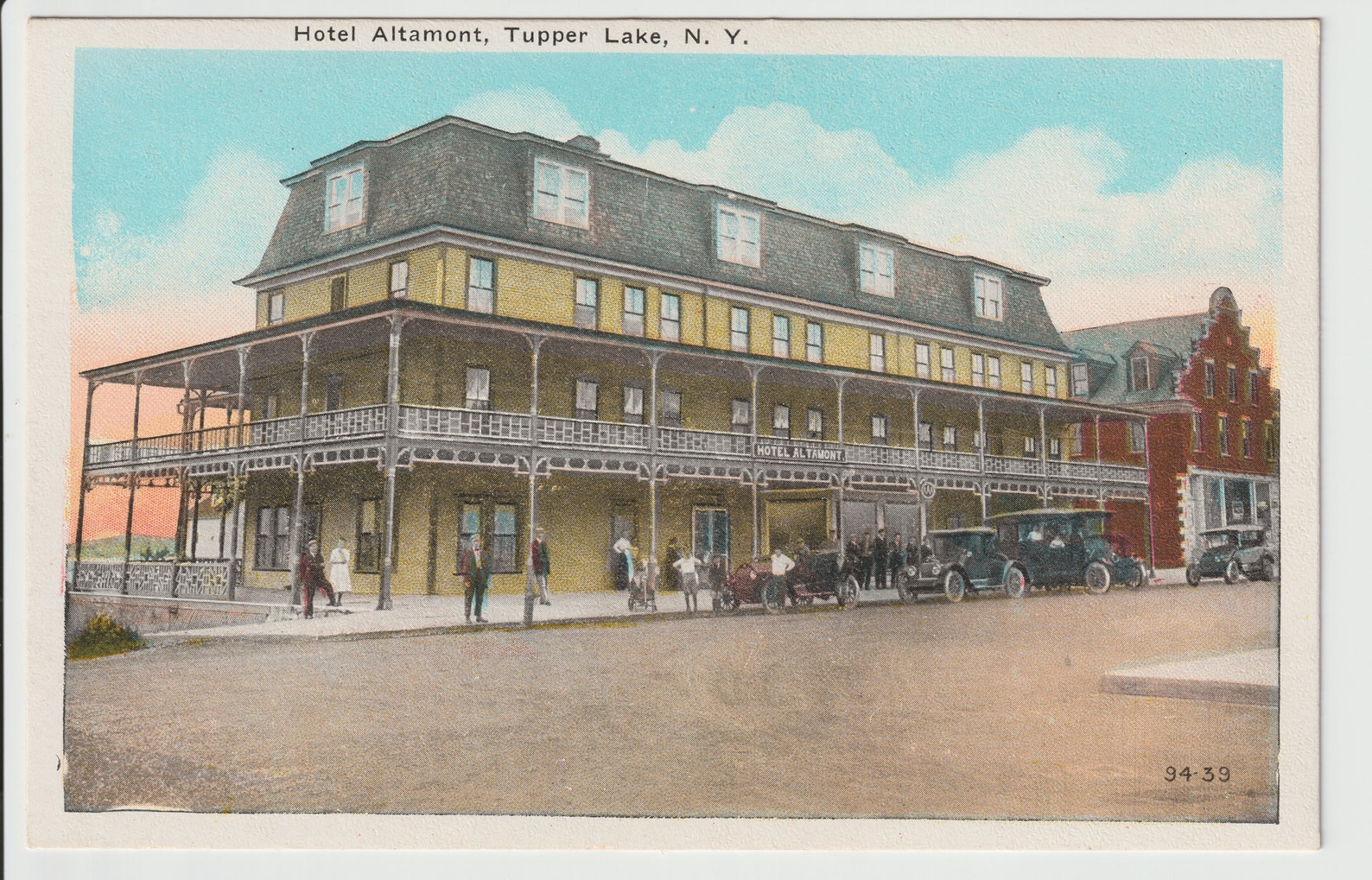 Tupper Lake New York Hotel Altamont construyendo coches y Etsy