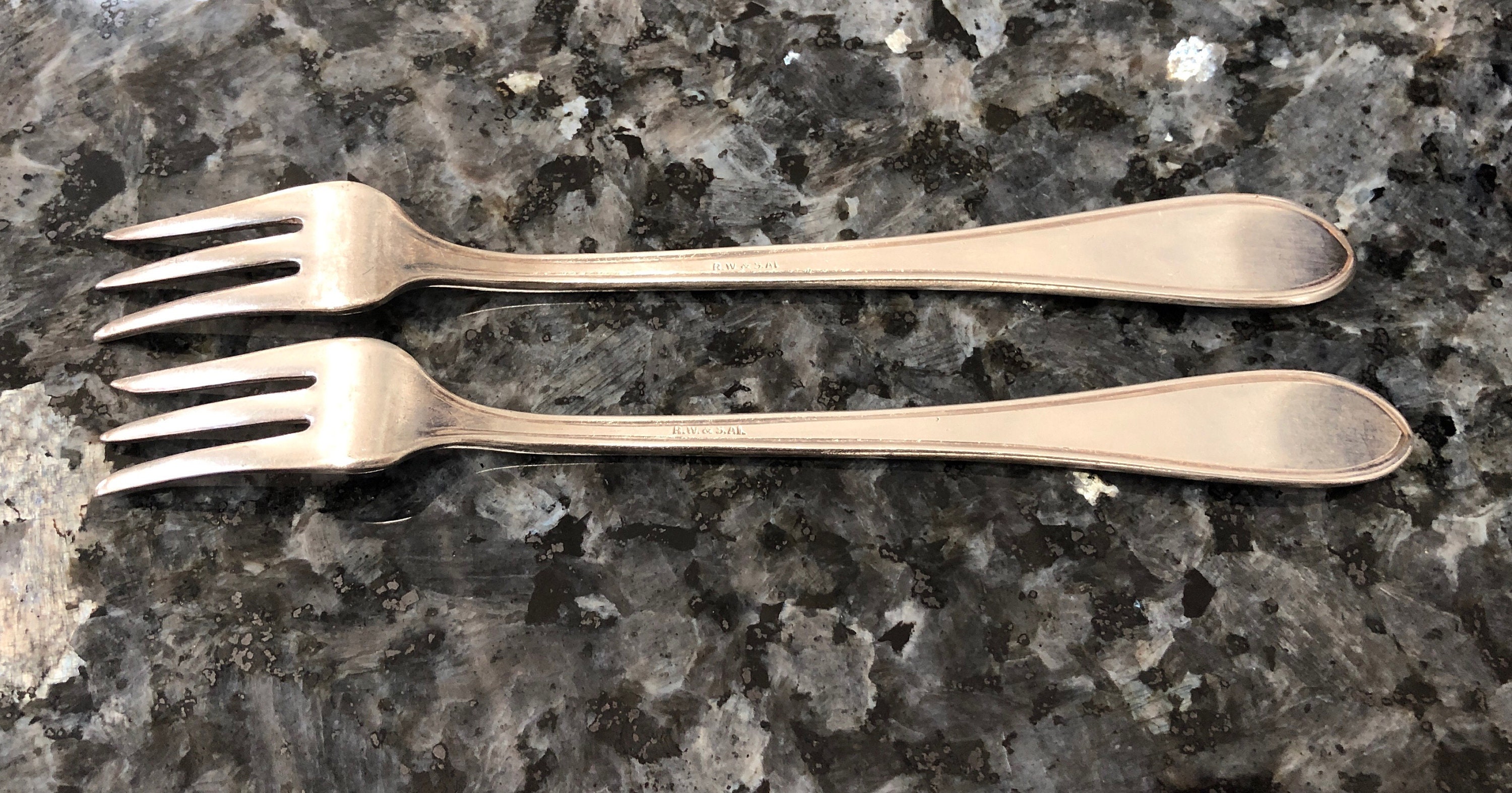 Silver Plated Fork by R Wallace & Sons of Wallingford Conn Etsy