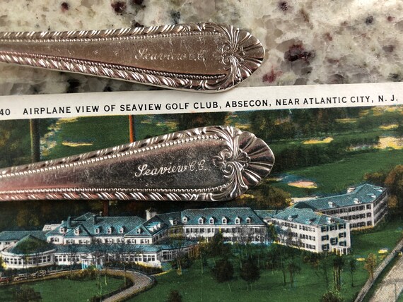 Silver Plated Seaview Country Club 1930s Reed Barton Etsy