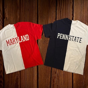 Half and Half college T-Shirts
