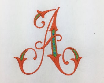 Frances Monogram Alphabet for Embroidery