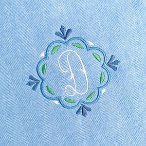 Alleman Frame Embroidery Design