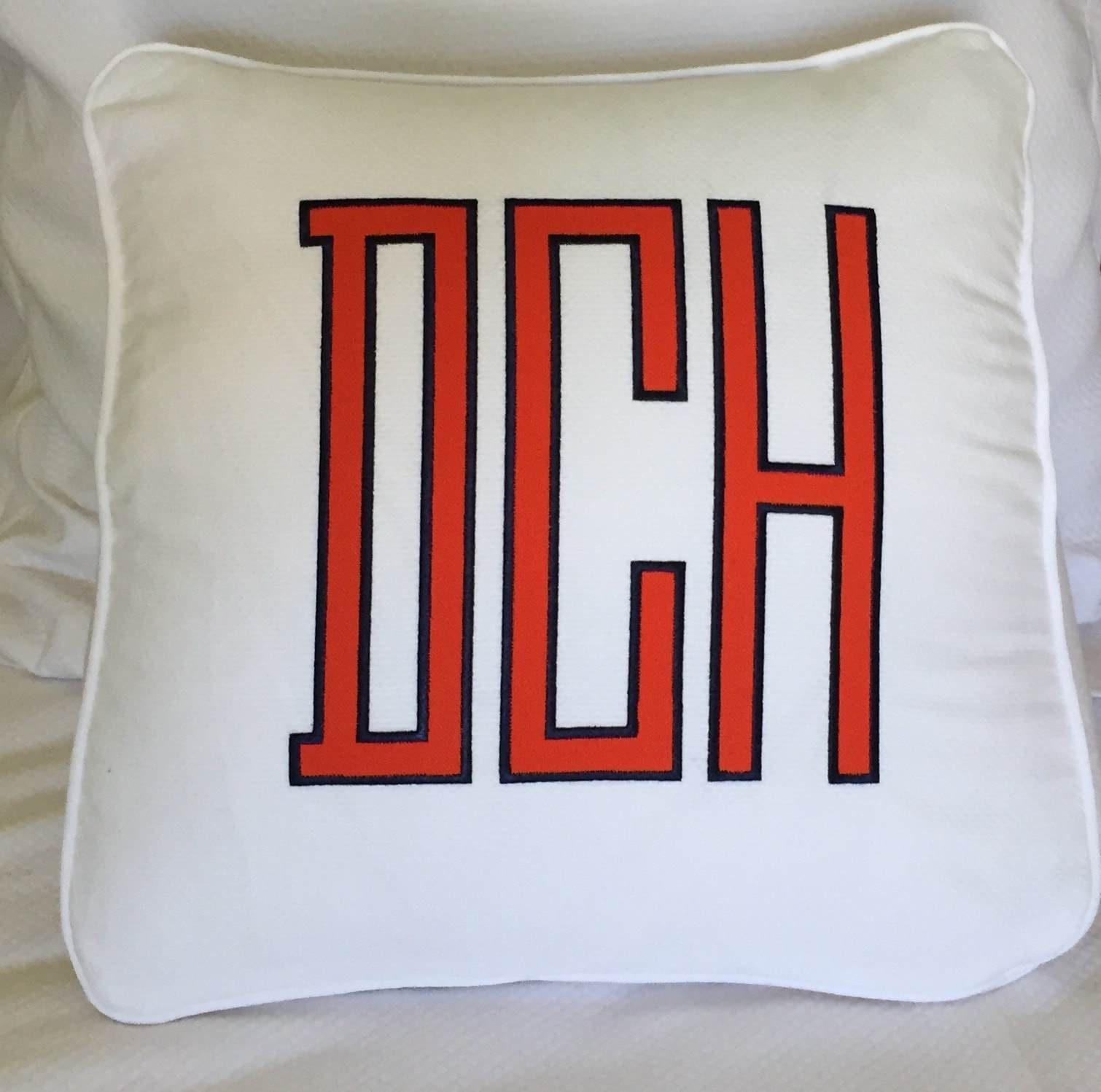 Skinny Guy Appliqué Monogram Alphabet for Embroidery, Large version 8/10/12 inch