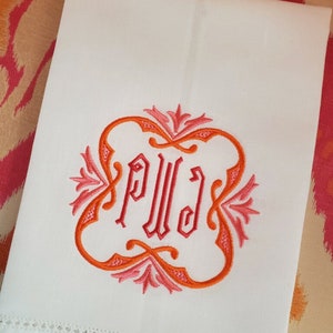 Fairfax Frame Embroidery Design