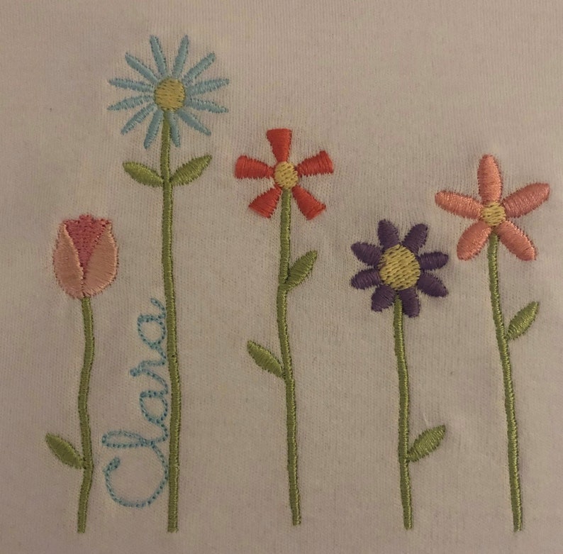 Spring Has Sprung Embroidery Design - Etsy