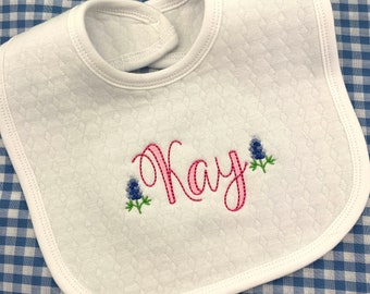 Mini Bluebonnet Embroidery Design