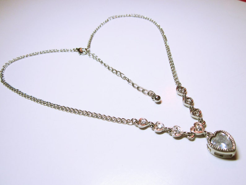 Heart Pendant Necklace Multiple Hearts Gift Idea For Etsy