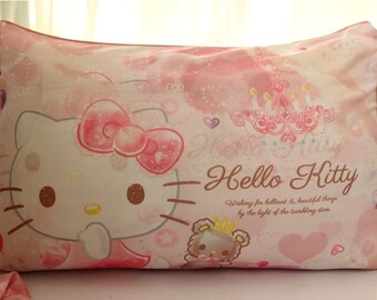 Hello Kitty Pillow Etsy