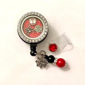 Spider Man Inspired ID Badge Reel Holder