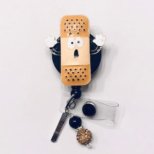 Band-aid Badge Reel, RN badge reel, wound care badge reel