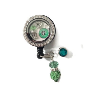 Coffee Lovers Inspired ID Badge Reel Holder