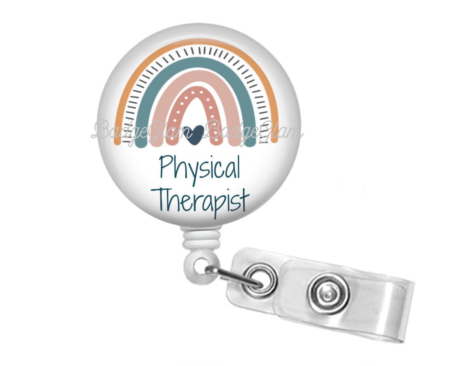 Physical Therapy Badge Reel PT Badge Reel Physical Etsy UK