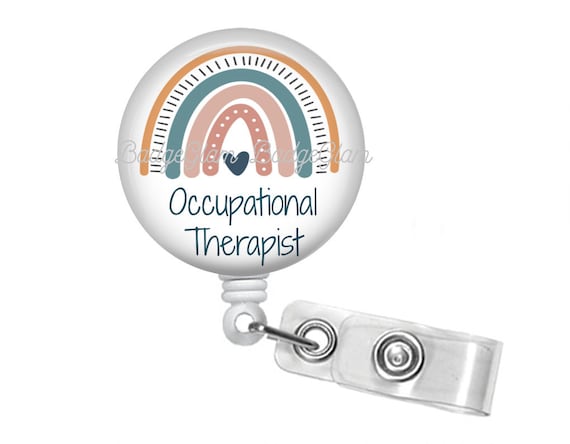 Occupational Therapy Badge Reel - OT Badge reel - Occupational Therapist  Badge Reel - OT Badge Holder - Occupational Therapist Gift