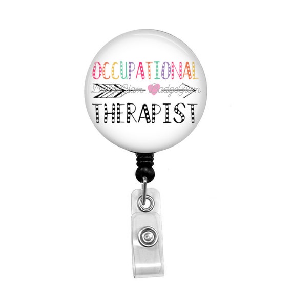 Occupational Therapist Badge Reel - OT Badge Reel - Occupational Therapist  Badge Reel - OT Badge Reel - Occupational Therapist Gift