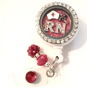 Locket ID Badge Reel Holder