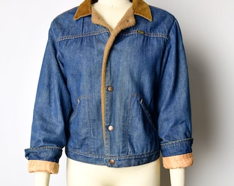 80s wrangler 74126NV USA製 80s USA製 Wranglerラングラー 74126NV デニムジャケット 38