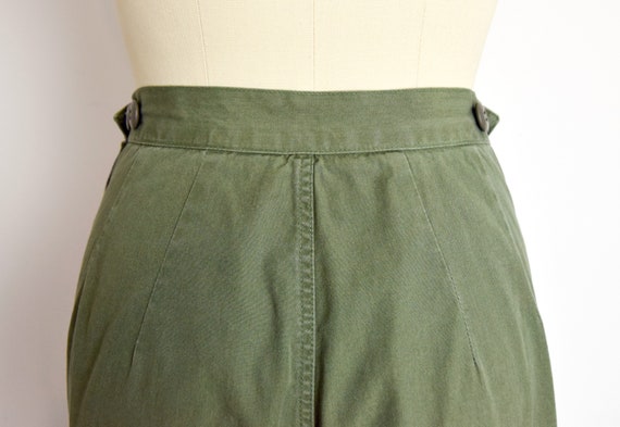 1960s OG 107 Army Trousers Size XS - XXS 20" - 25… - image 8