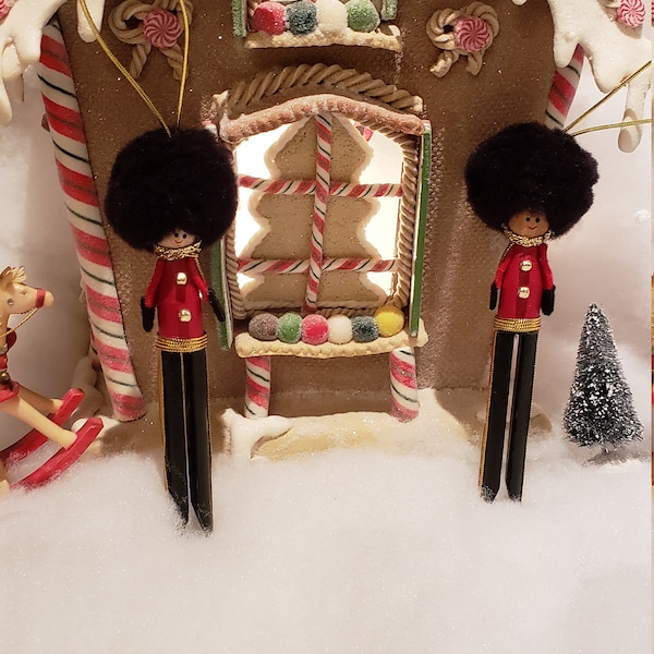 Wooden Soldiers/ Nutcracker Soldiers/ Christmas Ornament