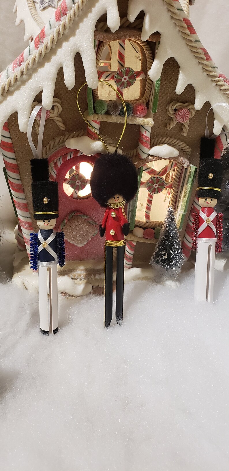 Toy Soldier/ Wooden Toy Soldier/ Christmas Ornament Etsy