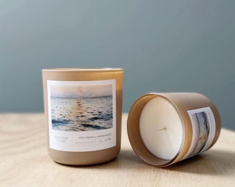 Luz de noche / Vela con aroma a palo santo y sándalo, 325 ml, 227 g