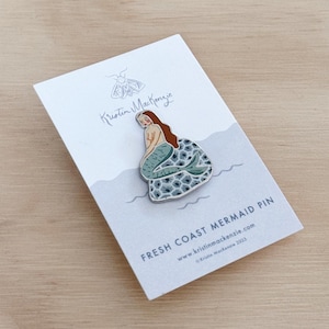 Fresh Coast Mermaid Enamel Pin