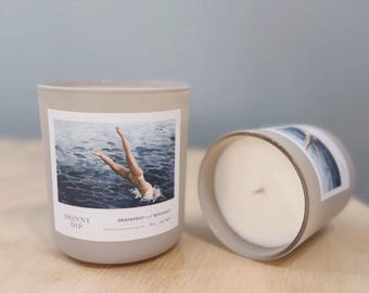 Skinny Dip / Vela con aroma a pomelo y bergamota, 325 ml, 237 ml