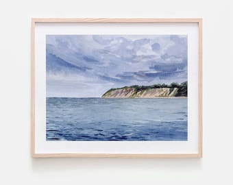 Cloudy Day In Frankfort | Giclée Fine Art Print