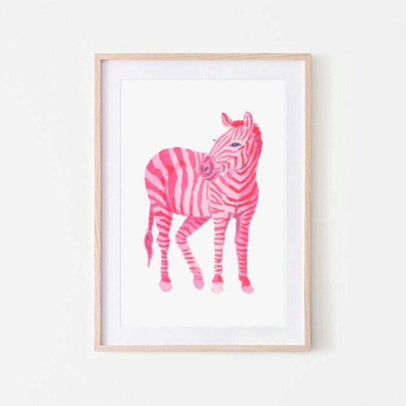 Zebra Giclée Art Print image 1