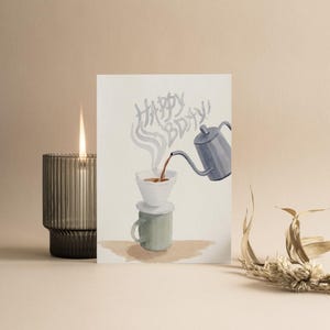 Pour Over | Cartão de Aniversário