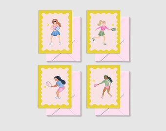 Pickleball Notecard Set