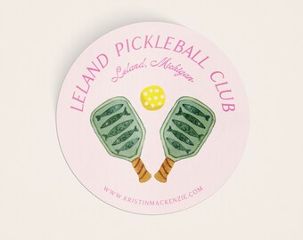 Leland Pickleball Club Sticker