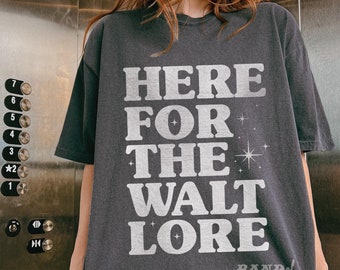 Walt Lore Shirt - Disney Inspired Garment-Dyed Comfort Colors Tee