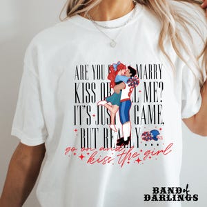 Ariel x High School - Kiss The Girl -The Little Mermaid Inspired - Unisex Comfort Colors T-shirt image 9