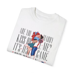 Ariel x High School - Kiss The Girl -The Little Mermaid Inspired - Unisex Comfort Colors T-shirt image 7