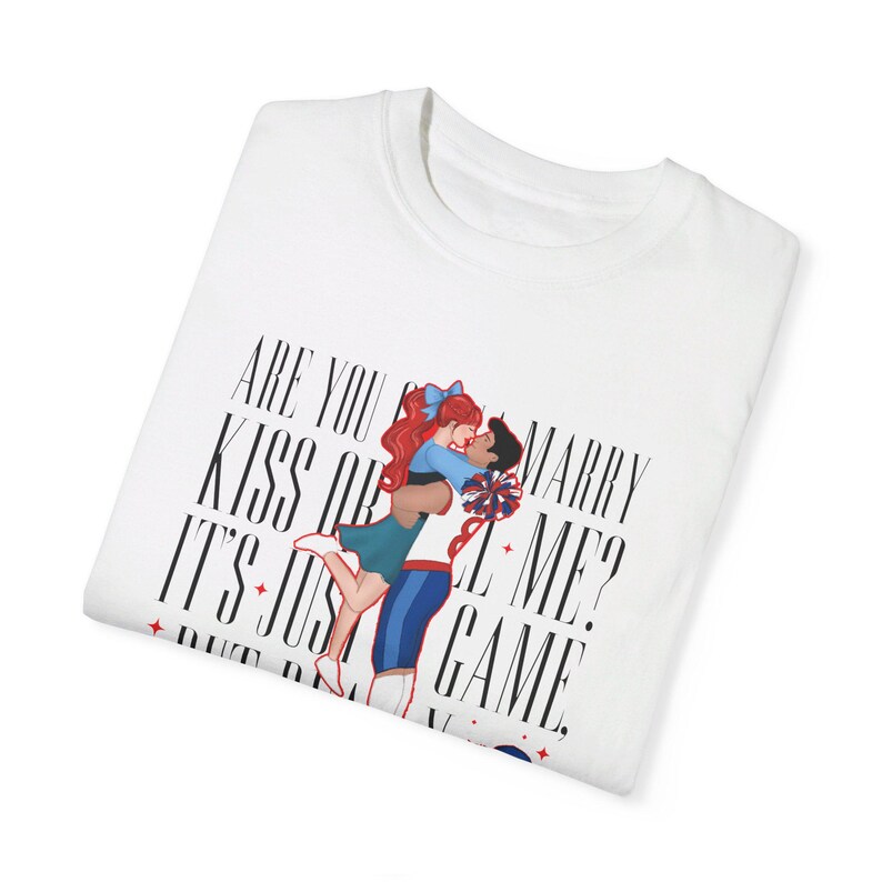 Ariel x High School - Kiss The Girl -The Little Mermaid Inspired - Unisex Comfort Colors T-shirt image 7