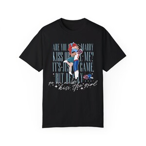 Ariel x High School - Kiss The Girl -The Little Mermaid Inspired - Unisex Comfort Colors T-shirt image 6