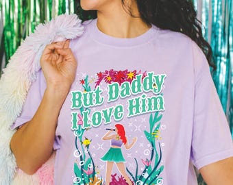 Little Mermaid Pop Star Tee - Comfort Colors Garment Dyed Unisex T-Shirt