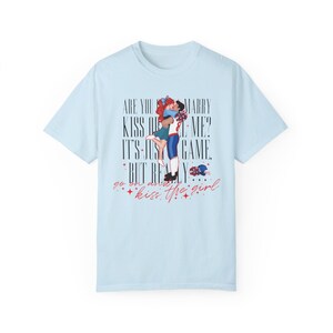 Ariel x High School - Kiss The Girl -The Little Mermaid Inspired - Unisex Comfort Colors T-shirt image 5