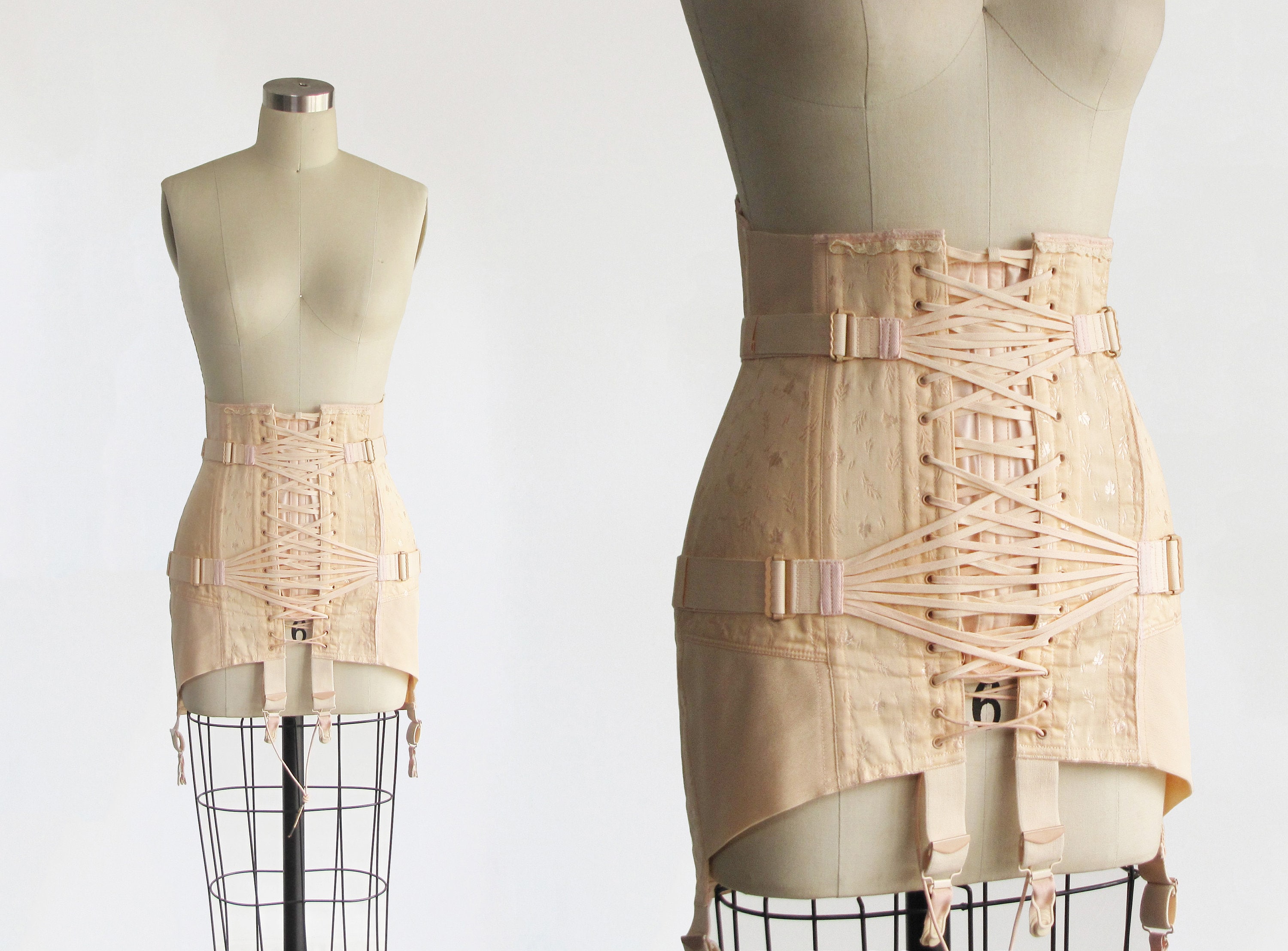 Antique 1940s corset girdle – CARRICKO